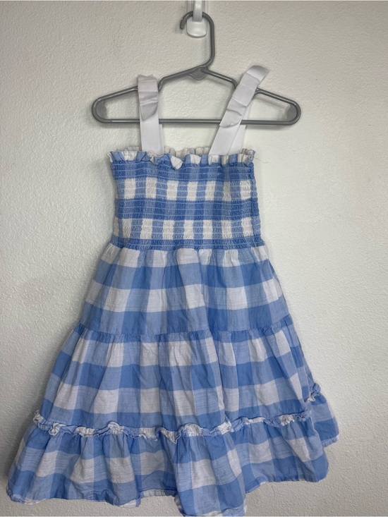 Janie and Jack Other - Janie and Jack Blue and White Gingham Smocked Sundress